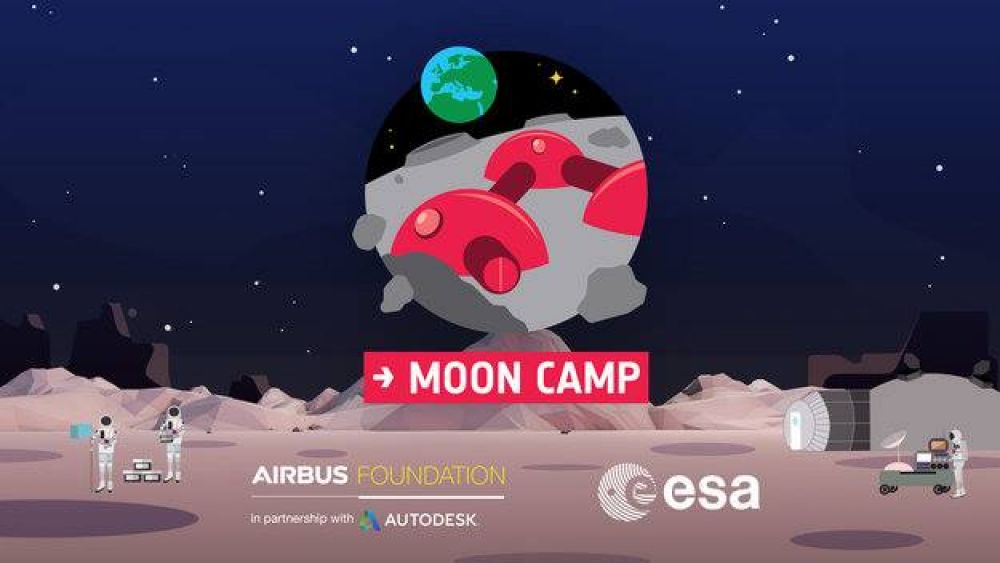Baza Księżycowa projektowana przez uczniów szkół podst. i ESA